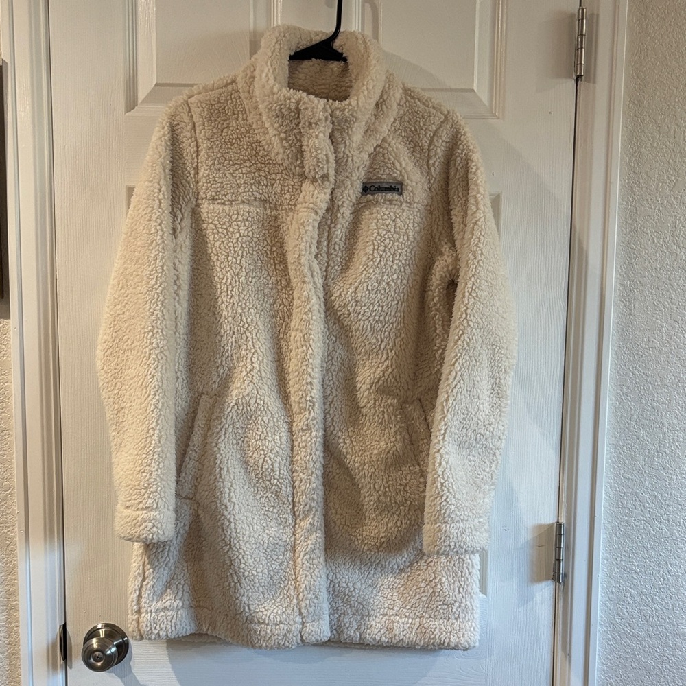 Women's Columbia Button Up Sherpa Coat